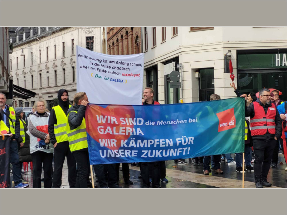 Streik- und Aktionstag im Handel am 27. Oktober 2023 Streik- und Aktionstag im Handel am 27. Oktober 2023