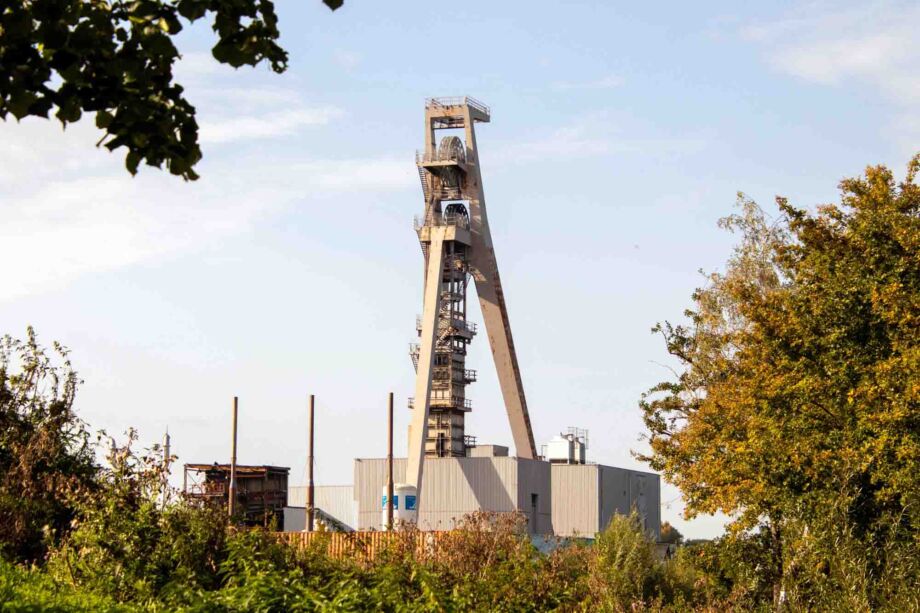 Der Förderturm der Grube Ewald-Hugo Der Förderturm der Grube Ewald-Hugo