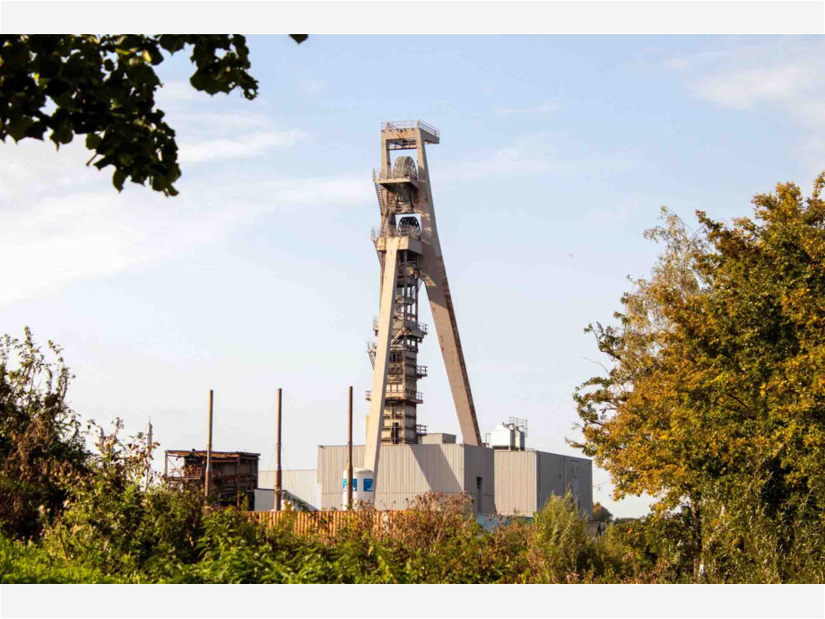 Der Förderturm der Grube Ewald-Hugo Der Förderturm der Grube Ewald-Hugo