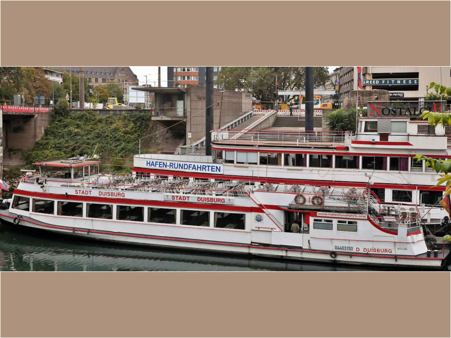 Mit der "Stadt Duisburg" auf Hafenrundfahrt Mit der "Stadt Duisburg" auf Hafenrundfahrt