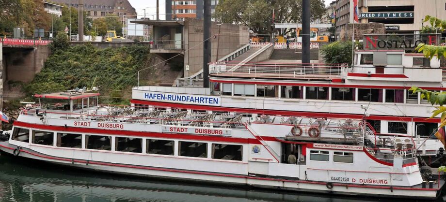 Mit der "Stadt Duisburg" auf Hafenrundfahrt Mit der "Stadt Duisburg" auf Hafenrundfahrt