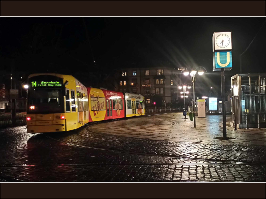 Lichter in der Dunkelheit