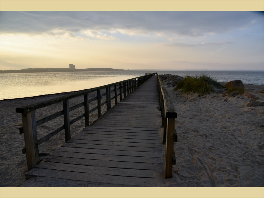 Abendstimmung in Niendorf Abendstimmung in Niendorf