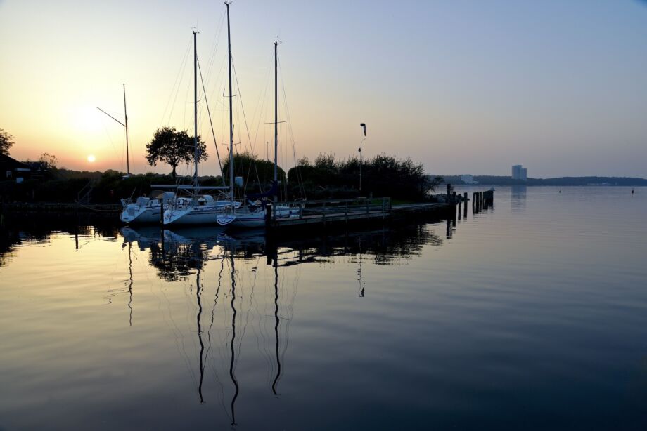 Sonnenuntergang an der Ostsee