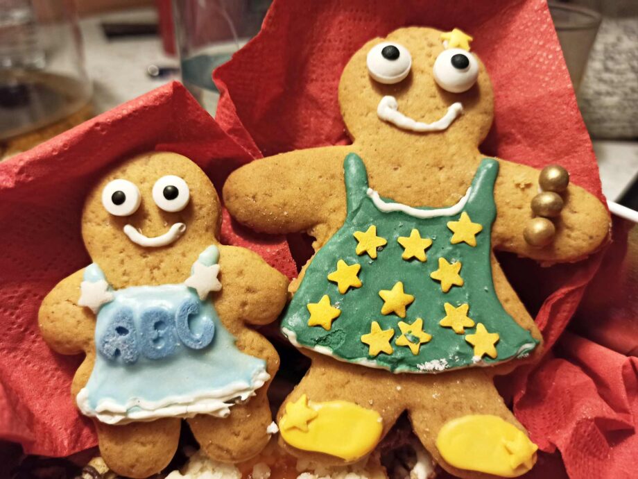 In der Weihnachtsbäckerei