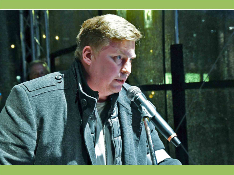 Tobias Huth, DGB-Gewerkschaftssekretär,