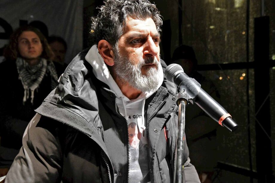 Çetin Gültekin von der Initiative 19. Februar