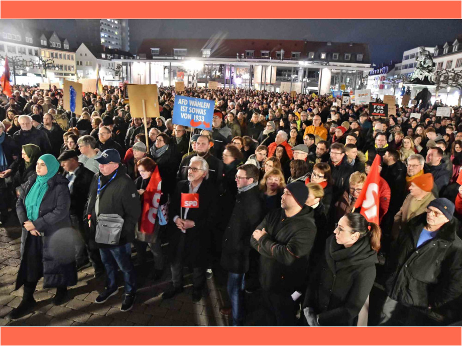 Der Marktplatz war voll
