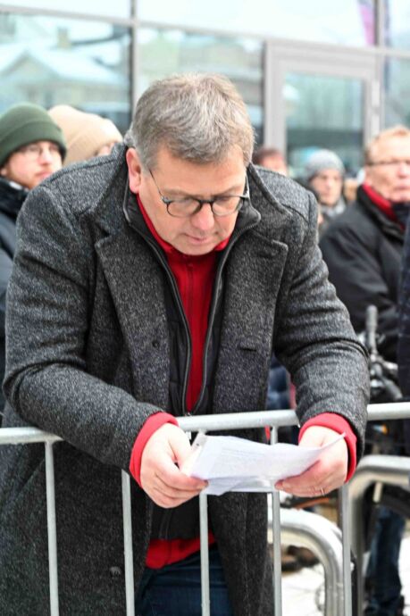 Demokratie stärken, Kundgebung, 20.01.2024, Giessen Demokratie stärken, Kundgebung, 20.01.2024, Giessen