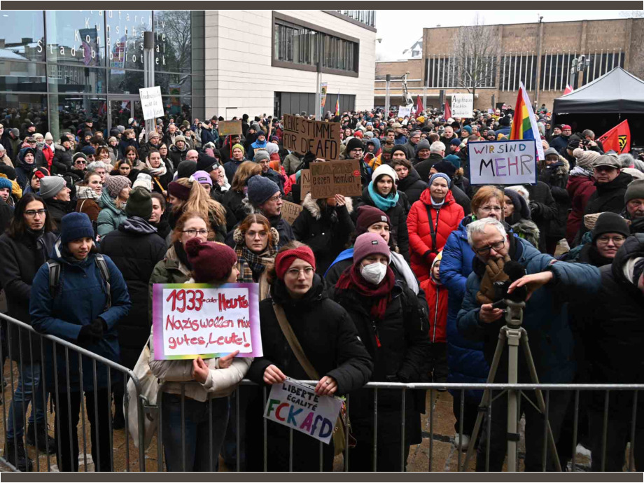 Demokratie stärken, Kundgebung, 20.01.2024, Giessen