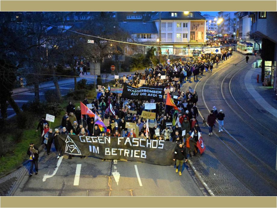 17.000 Teilnehmer/innen bei der Kundgebung "Demokratie stärken" am 23.01.2024 in Darmstadt 17.000 Teilnehmer/innen bei der Kundgebung "Demokratie stärken" am 23.01.2024 in Darmstadt