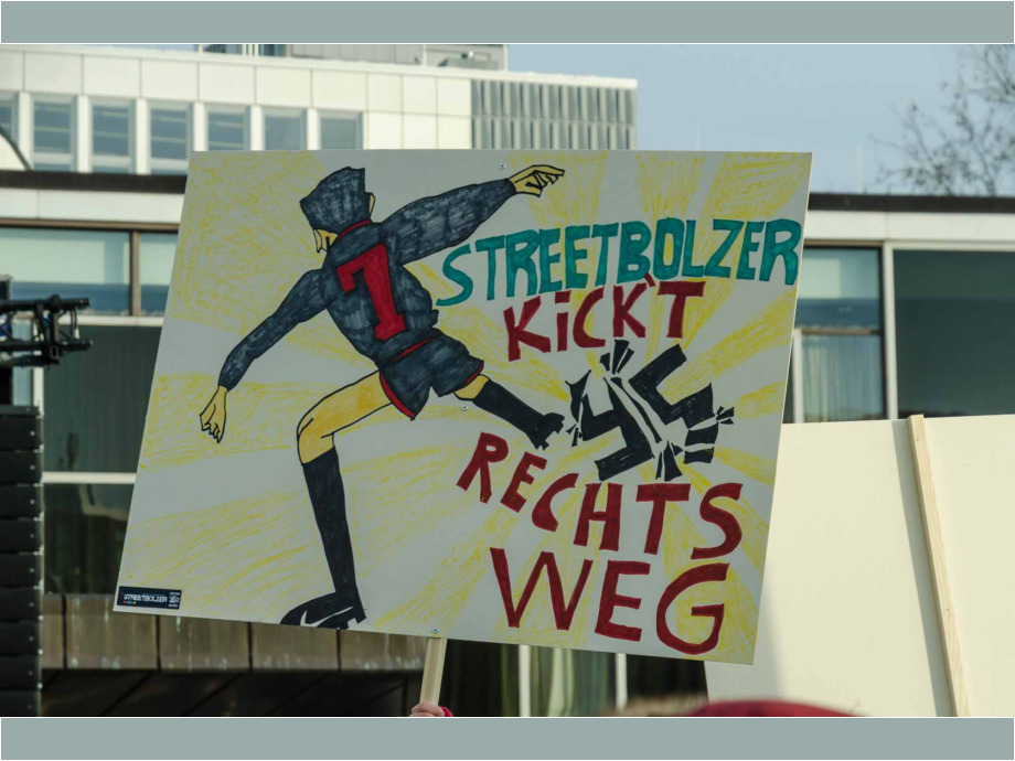 Kundgebung "Demokratie stärken" am 20. Januar 2024 in Kassel