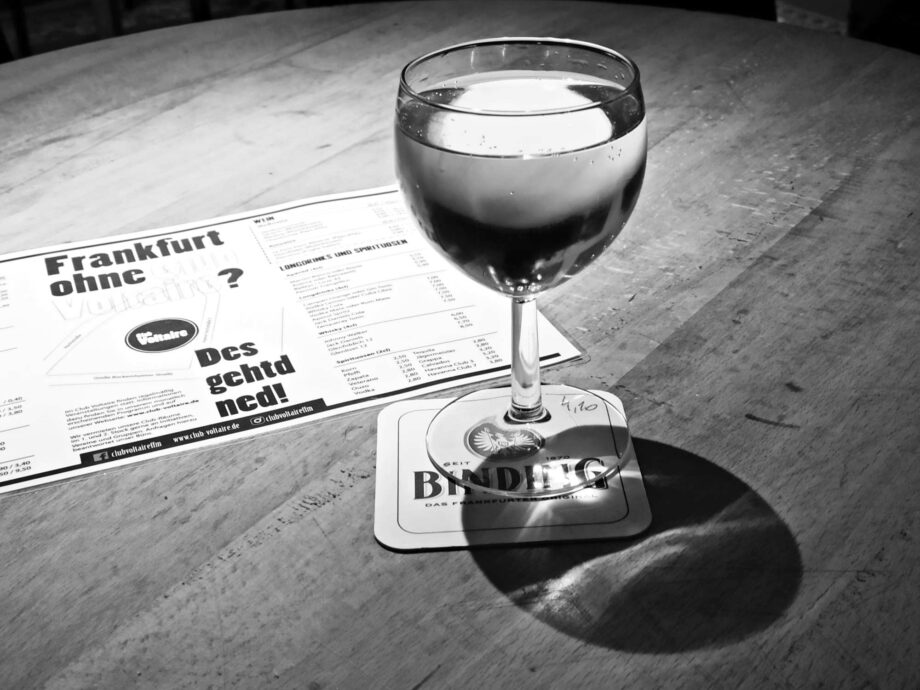 Glas Wein