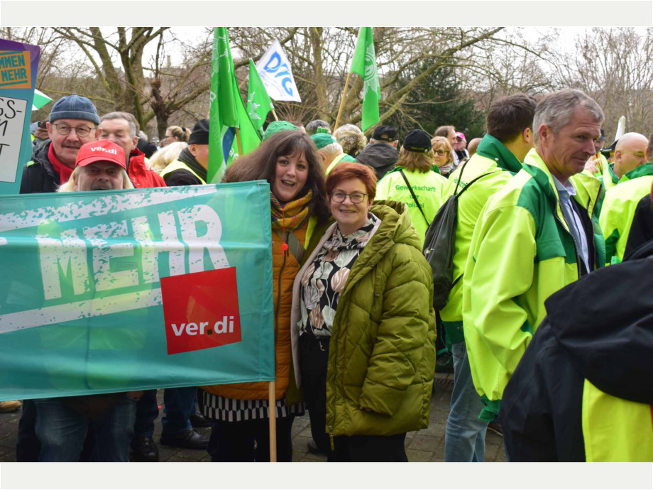 Wiesbaden, 14. Februar 2024: Auftakt zu den Tarifverhandlungen für die Landesbeschäftigte in Hessen Wiesbaden, 14. Februar 2024: Auftakt zu den Tarifverhandlungen für die Landesbeschäftigte in Hessen