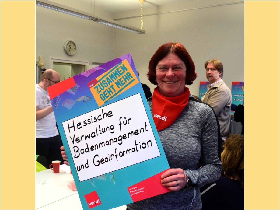 Wiesbaden, 14. Februar 2024: Auftakt zu den Tarifverhandlungen für die Landesbeschäftigte in Hessen Wiesbaden, 14. Februar 2024: Auftakt zu den Tarifverhandlungen für die Landesbeschäftigte in Hessen