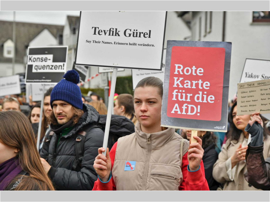 Erinnern heißt verändern!