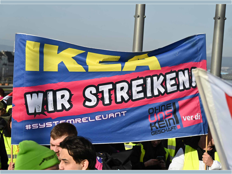 Streiktag im Öffentlichen Personennahverkehr am 3. Februar 2024 auf der Theodor Heuss Brücke zwischen Mainz und Wiesbaden Streiktag im Öffentlichen Personennahverkehr am 3. Februar 2024 auf der Theodor Heuss Brücke zwischen Mainz und Wiesbaden