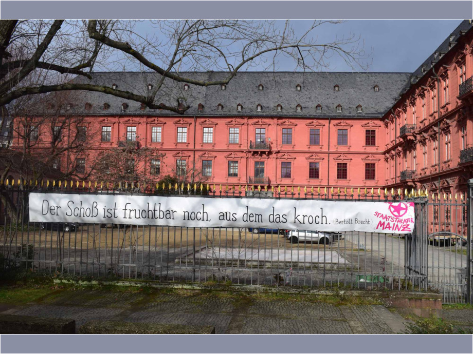 Mainz, 3. Februar 2024, Kundgebung gegen Rechtsextremismus und für die Stärkung der Demokratie Mainz, 3. Februar 2024, Kundgebung gegen Rechtsextremismus und für die Stärkung der Demokratie