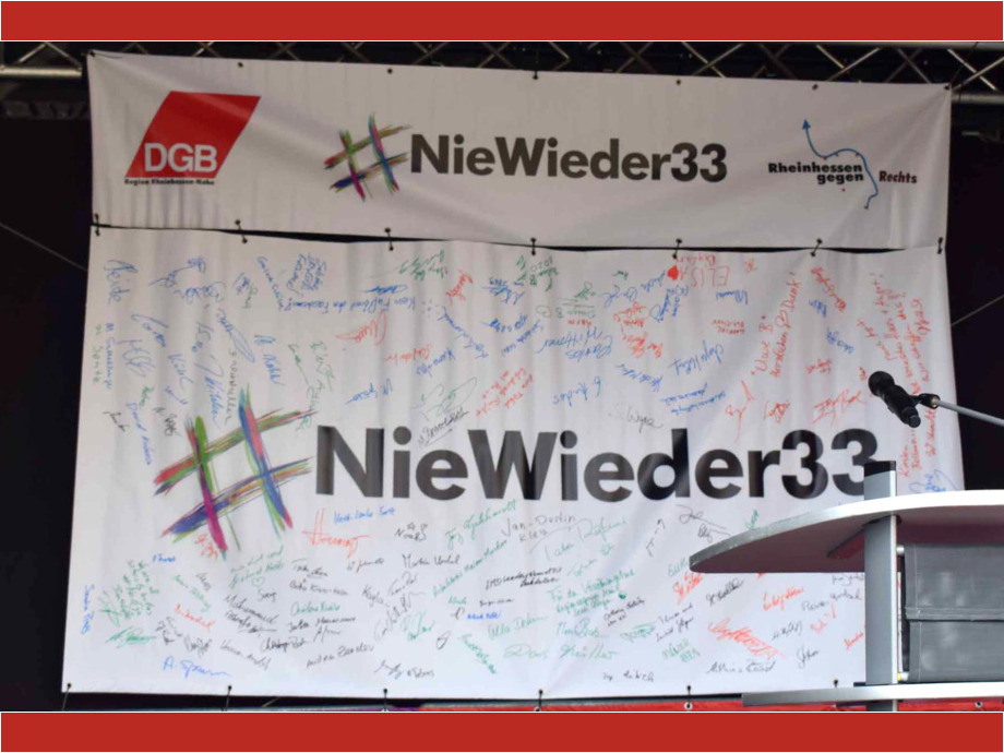 Mainz, 3. Februar 2024, Kundgebung gegen Rechtsextremismus und für die Stärkung der Demokratie Mainz, 3. Februar 2024, Kundgebung gegen Rechtsextremismus und für die Stärkung der Demokratie