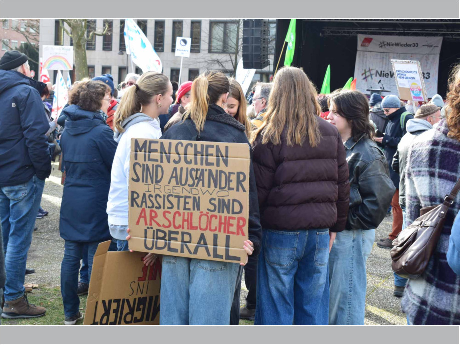 Mainz, 3. Februar 2024, Kundgebung gegen Rechtsextremismus und für die Stärkung der Demokratie Mainz, 3. Februar 2024, Kundgebung gegen Rechtsextremismus und für die Stärkung der Demokratie