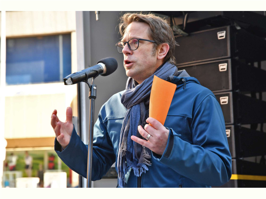 Michael Rudolph, Vorsitzender DGB Hessen-Thüringen