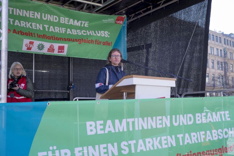 Abschlusskundgebung am Rossmarkt Abschlusskundgebung am Rossmarkt