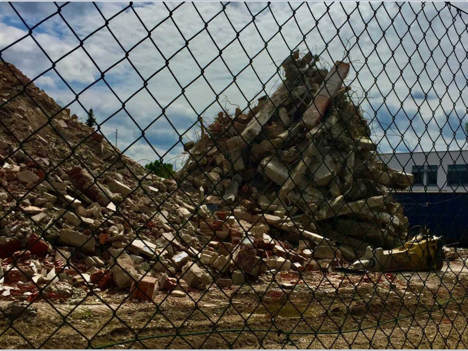 „Pyramiden“- Baustelle in Erlensee