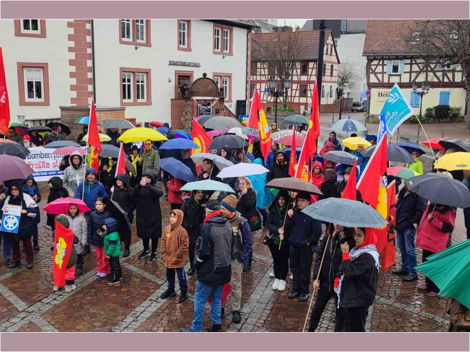 tradtioneller Start der Ostermärsche am 29. März 2024 in Bruchköbel tradtioneller Start der Ostermärsche am 29. März 2024 in Bruchköbel