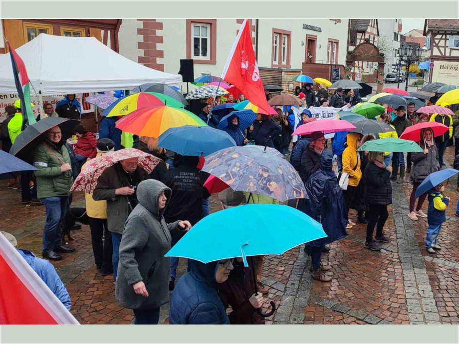 200 TeilnehmerInnen trotz strömendem Regen 200 TeilnehmerInnen trotz strömendem Regen