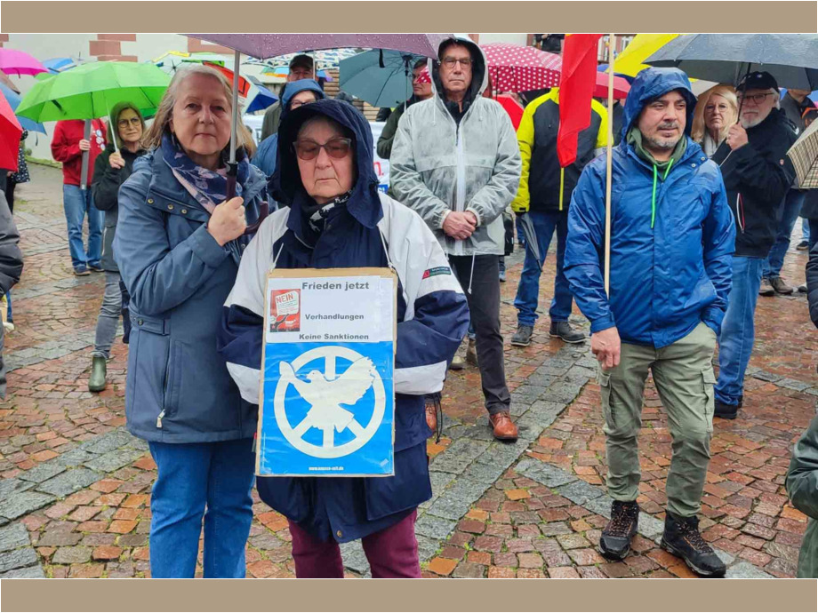 Frieden jetzt! Frieden jetzt!