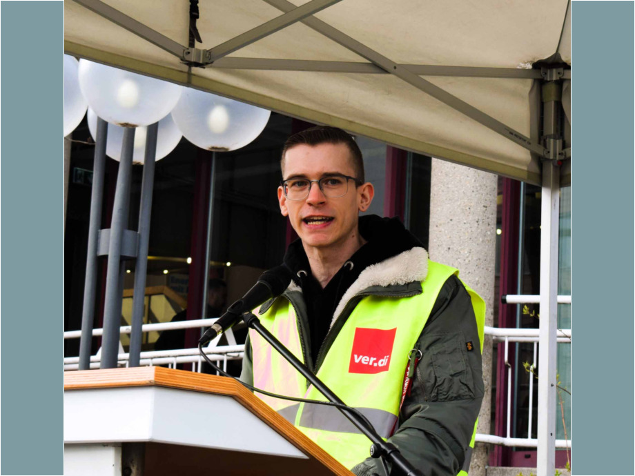 Regionale Betriebsversammlung der Postbank am 14. März 2024 in Oberursel