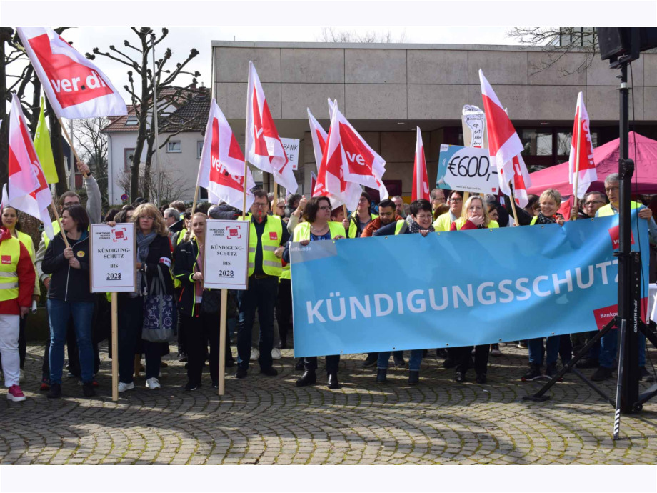 Regionale Betriebsversammlung der Postbank am 14. März 2024 in Oberursel