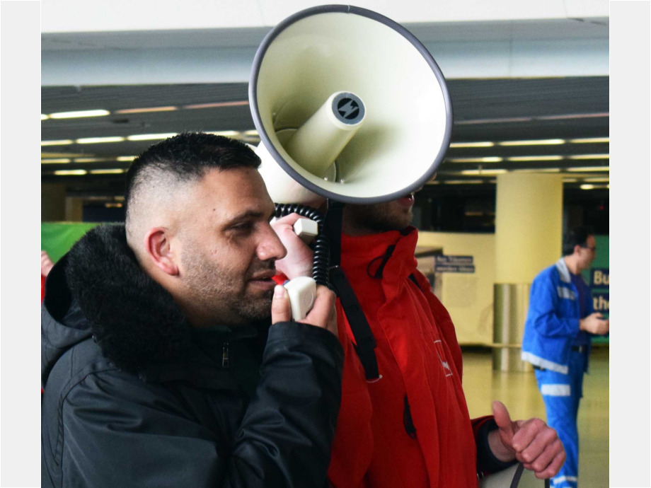 Warnstreik Luftsicherheitspersonal und Lufthansa Bodenpersonal am Flughafen Frankfurt Warnstreik Luftsicherheitspersonal und Lufthansa Bodenpersonal am Flughafen Frankfurt