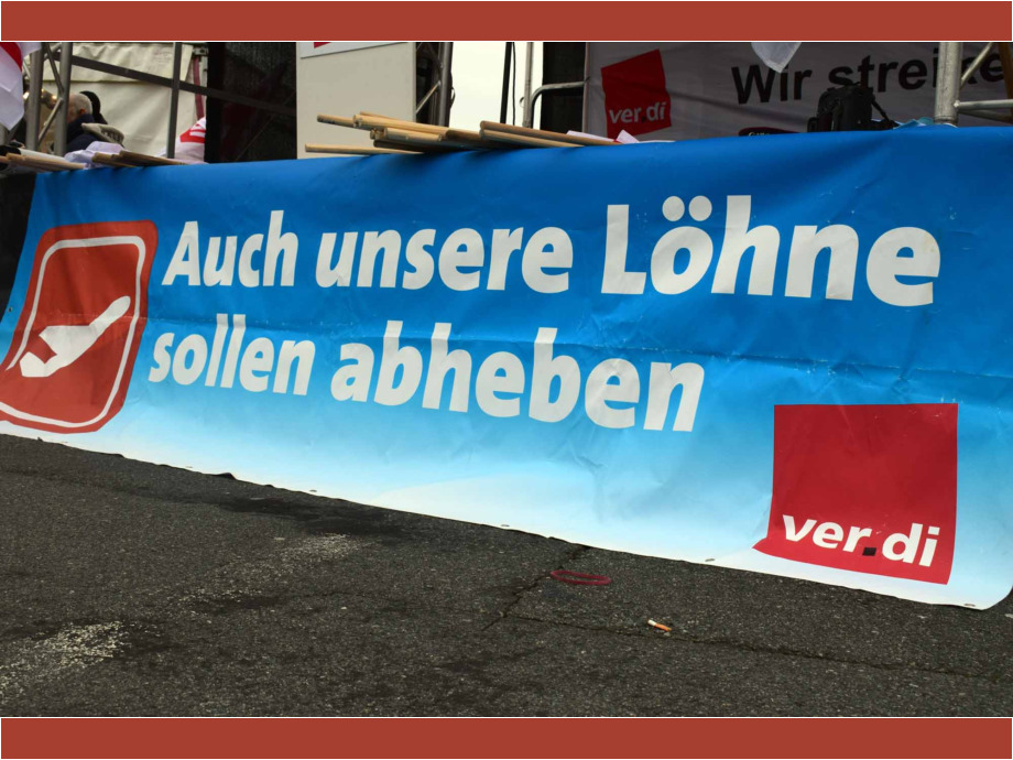 Warnstreik Luftsicherheitspersonal und Lufthansa Bodenpersonal am Flughafen Frankfurt Warnstreik Luftsicherheitspersonal und Lufthansa Bodenpersonal am Flughafen Frankfurt