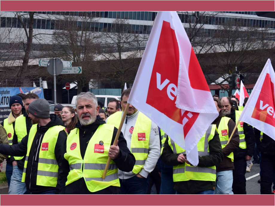 Warnstreik Luftsicherheitspersonal und Lufthansa Bodenpersonal am Flughafen Frankfurt Warnstreik Luftsicherheitspersonal und Lufthansa Bodenpersonal am Flughafen Frankfurt