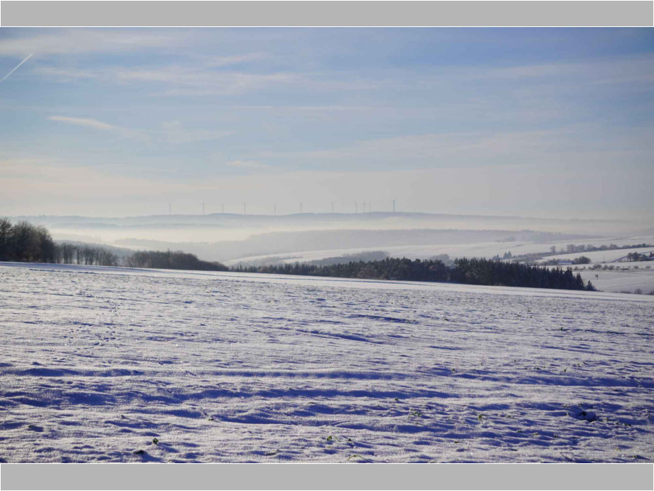 Schnee im Taunus