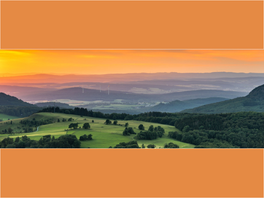 Sonnenuntergang auf der Wasserkuppe