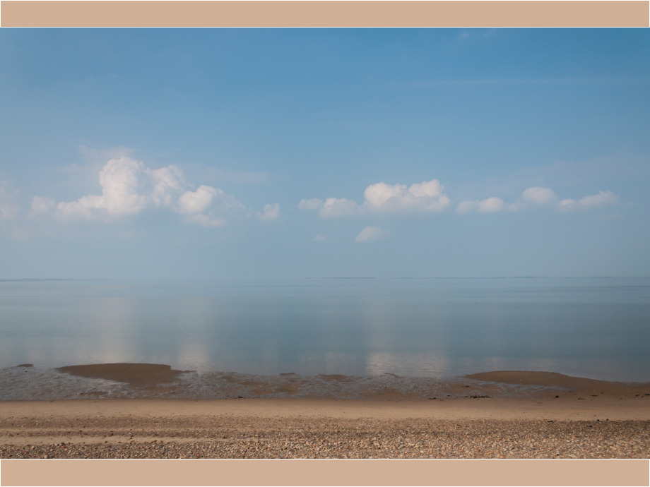 Blick von Amrum nach Föhr