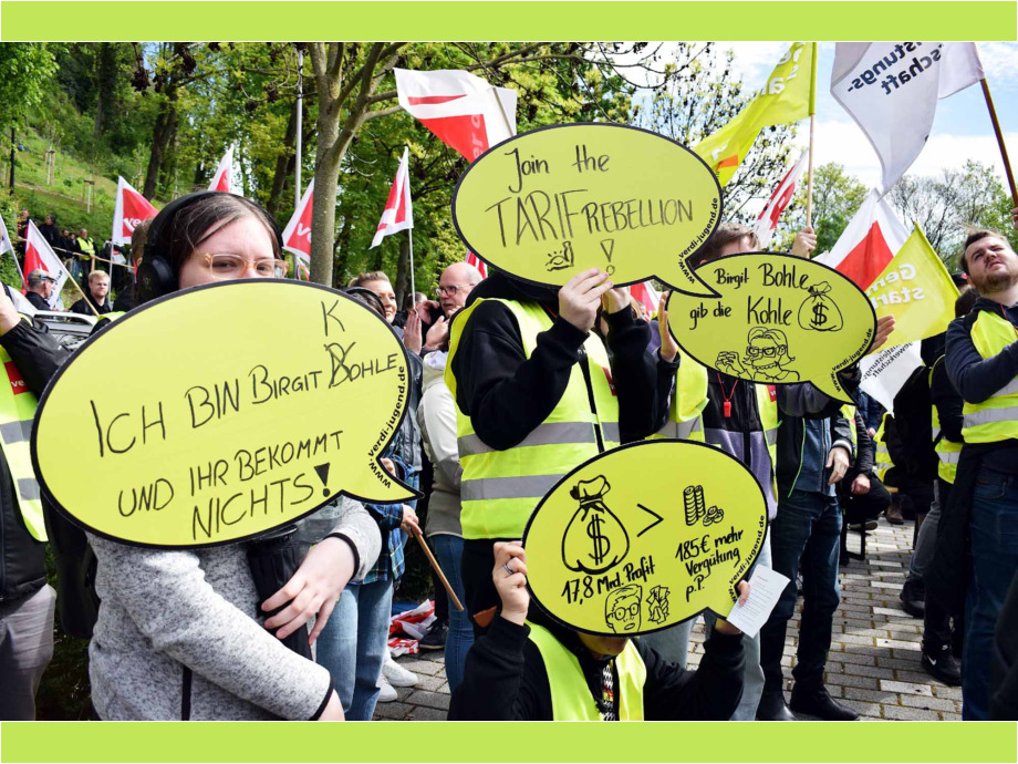 3000 Telekombeschäftigte machen in Siegburg Druck vor der zweiten Verhandlungsrunde der Tarifverhandlungen 3000 Telekombeschäftigte machen in Siegburg Druck vor der zweiten Verhandlungsrunde der Tarifverhandlungen