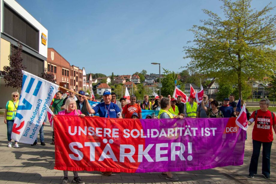 Maikundgebung in Bad Hersfeld Maikundgebung in Bad Hersfeld