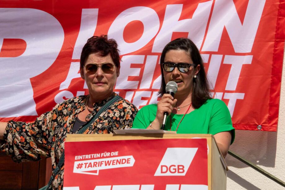 Maikundgebung in Bad Hersfeld Maikundgebung in Bad Hersfeld