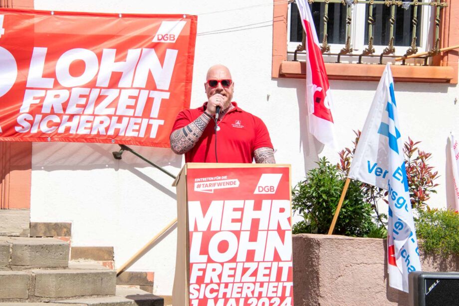 Maikundgebung in Bad Hersfeld Maikundgebung in Bad Hersfeld