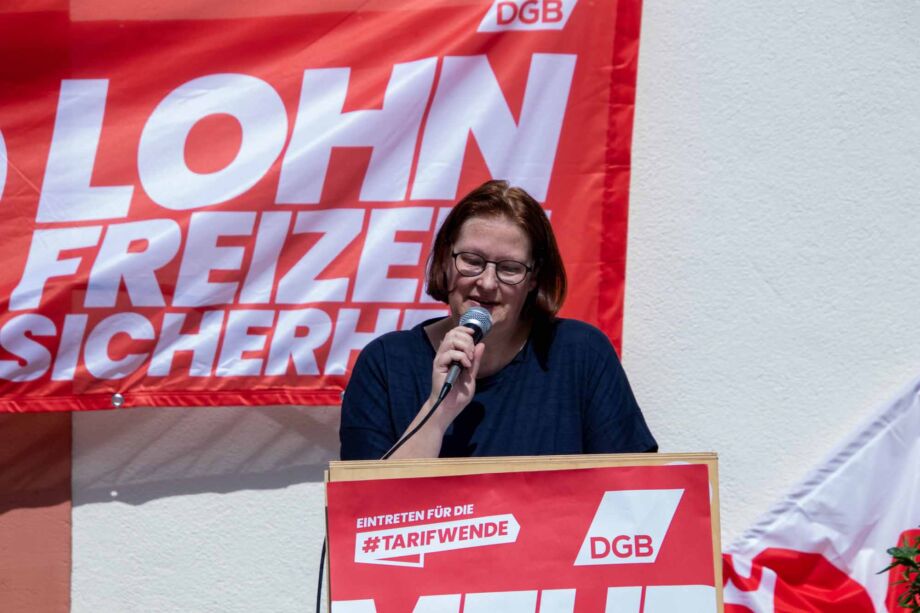 Maikundgebung in Bad Hersfeld Maikundgebung in Bad Hersfeld