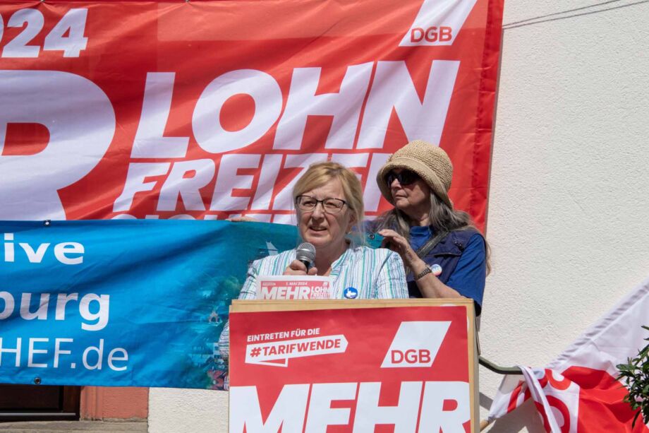 Maikundgebung in Bad Hersfeld Maikundgebung in Bad Hersfeld