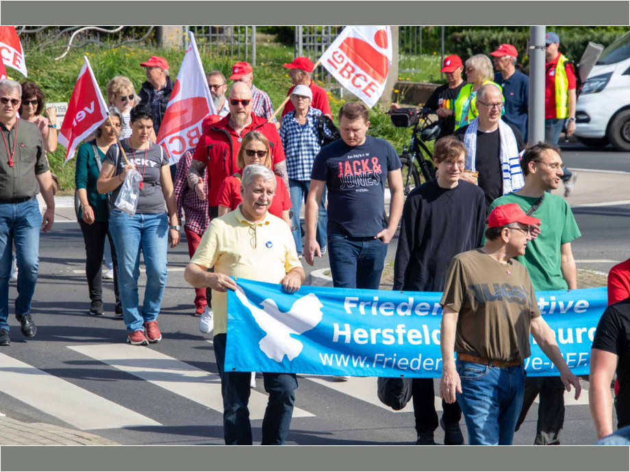Maikundgebung in Bad Hersfeld