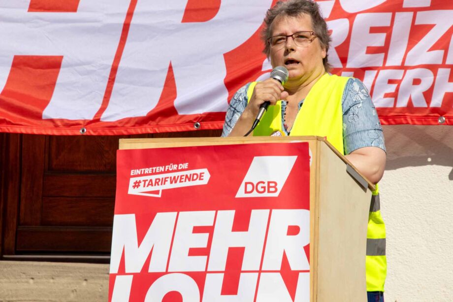 Maikundgebung in Bad Hersfeld Maikundgebung in Bad Hersfeld