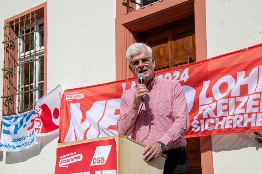 Maikundgebung in Bad Hersfeld Maikundgebung in Bad Hersfeld