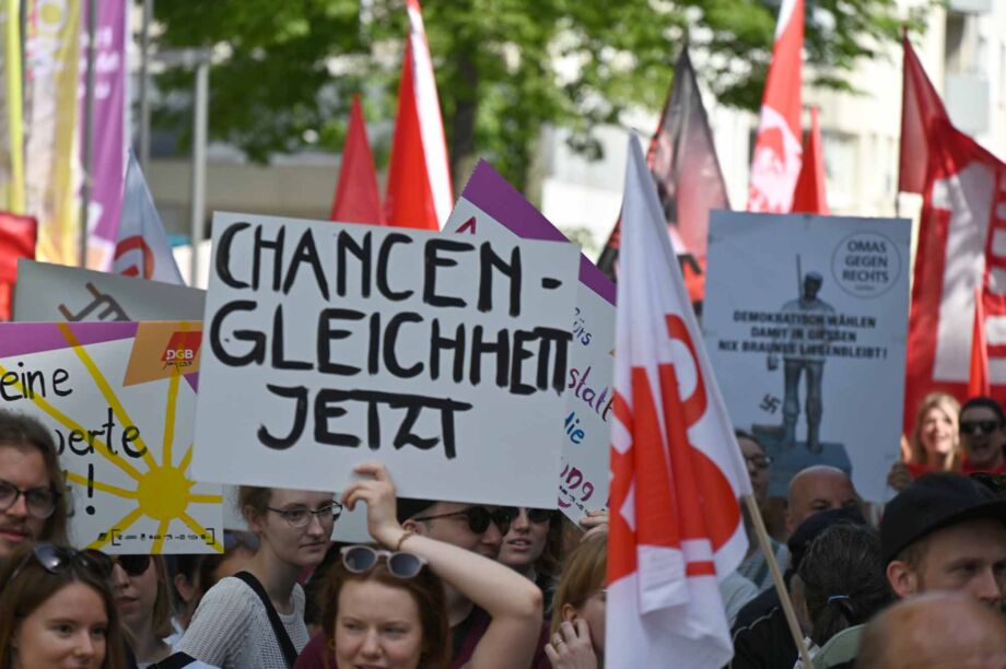 Maikundgebung des DGB in Giessen Maikundgebung des DGB in Giessen