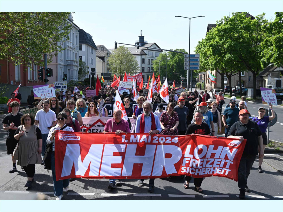 Maikundgebung des DGB in Giessen