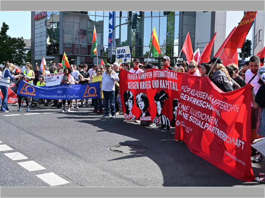 Maikundgebung des DGB in Giessen